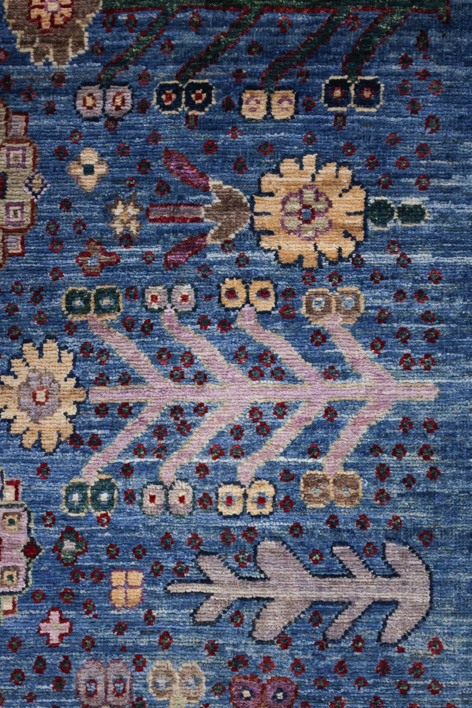Khotan Garden Handwoven Traditional Rug, J70524