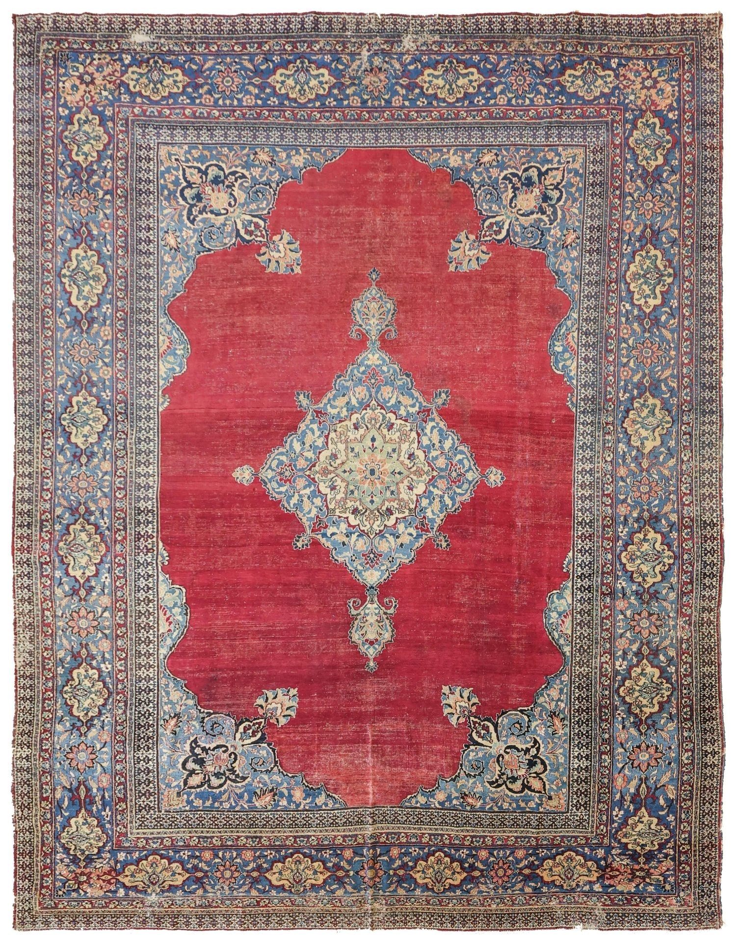 Vintage Khurasan Handwoven Traditional Rug