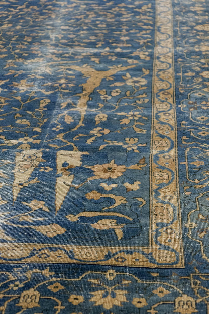 Vintage Laristan Handwoven Traditional Rug, J86387