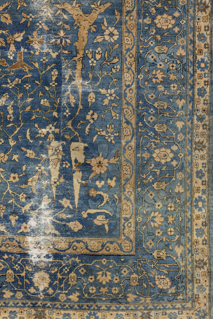 Vintage Laristan Handwoven Traditional Rug, J86387