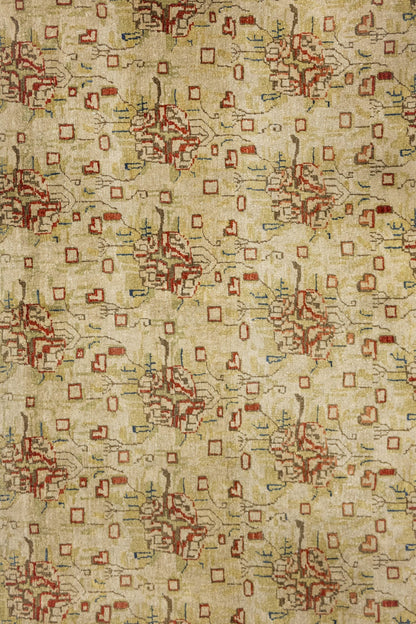 Vintage Lavar Kerman Handwoven Traditional Rug, J89119