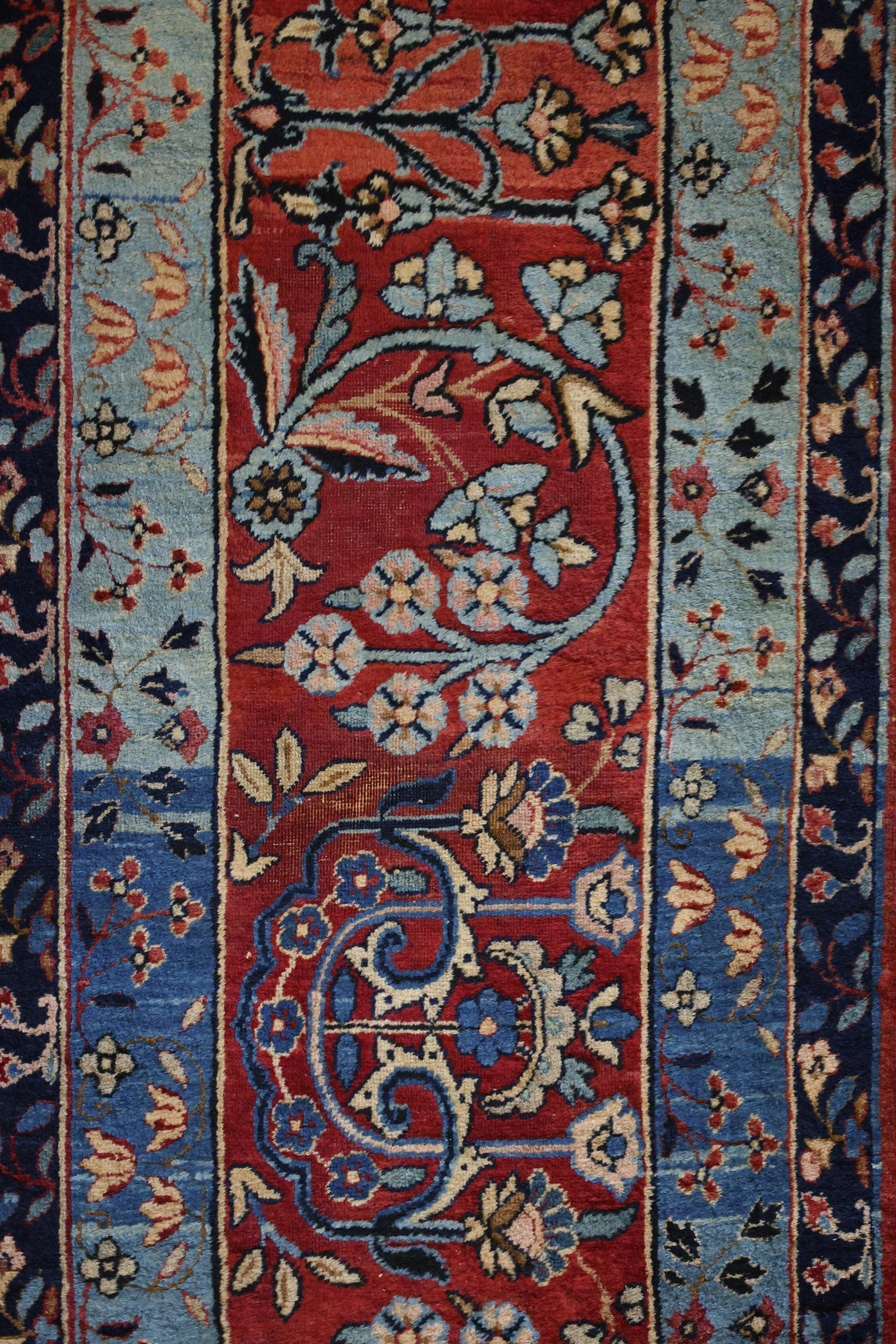 Antique Lavar Kerman Handwoven Traditional Rug, JF8394