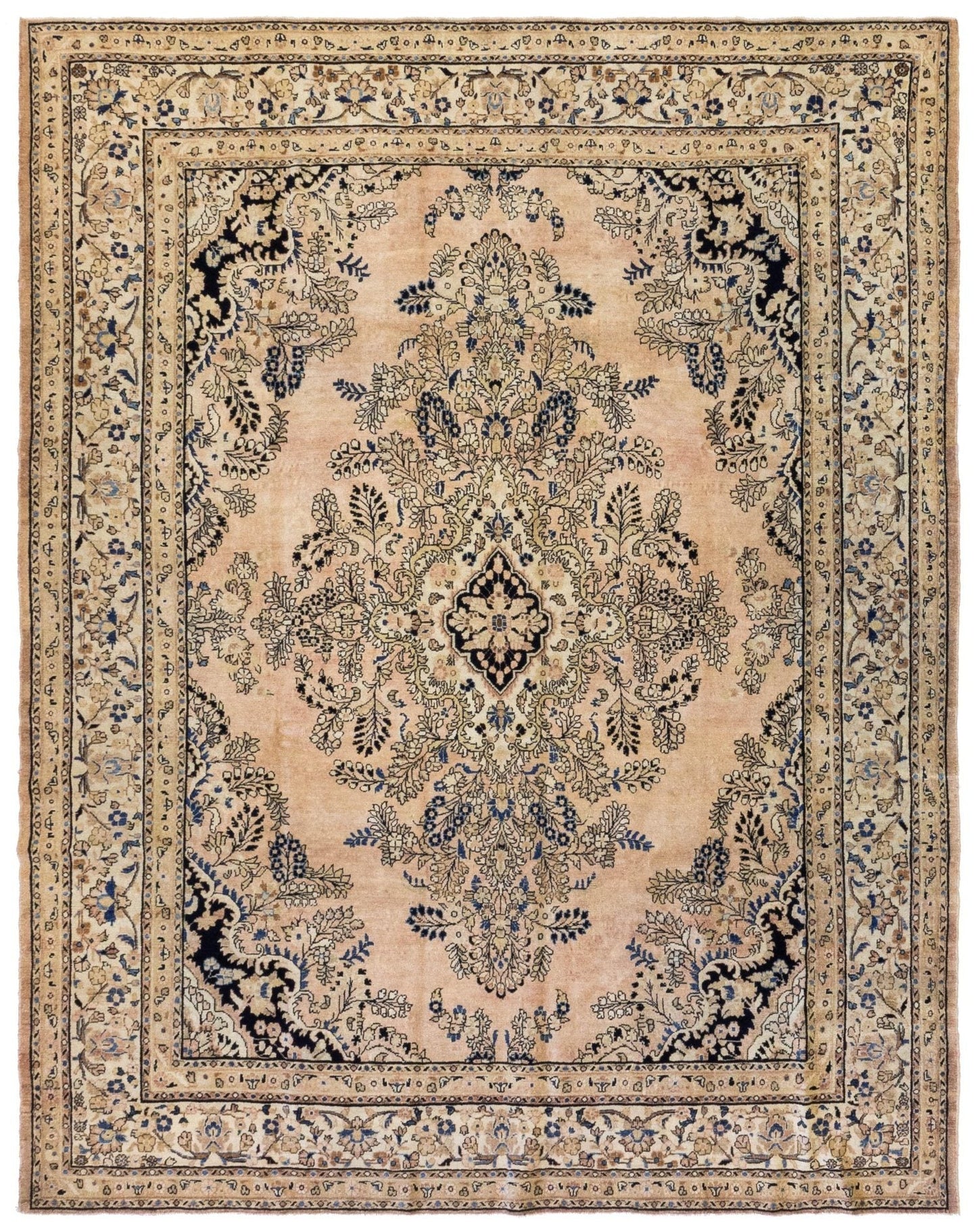 Vintage Lilihan Handwoven Traditional Rug