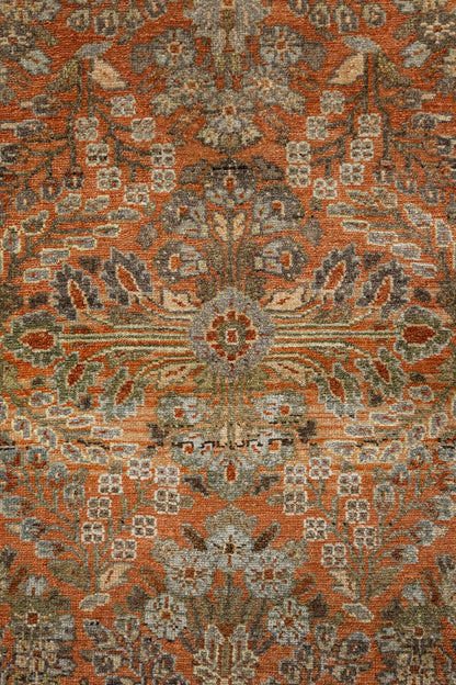 Vintage Lilihan Handwoven Traditional Rug, J86539