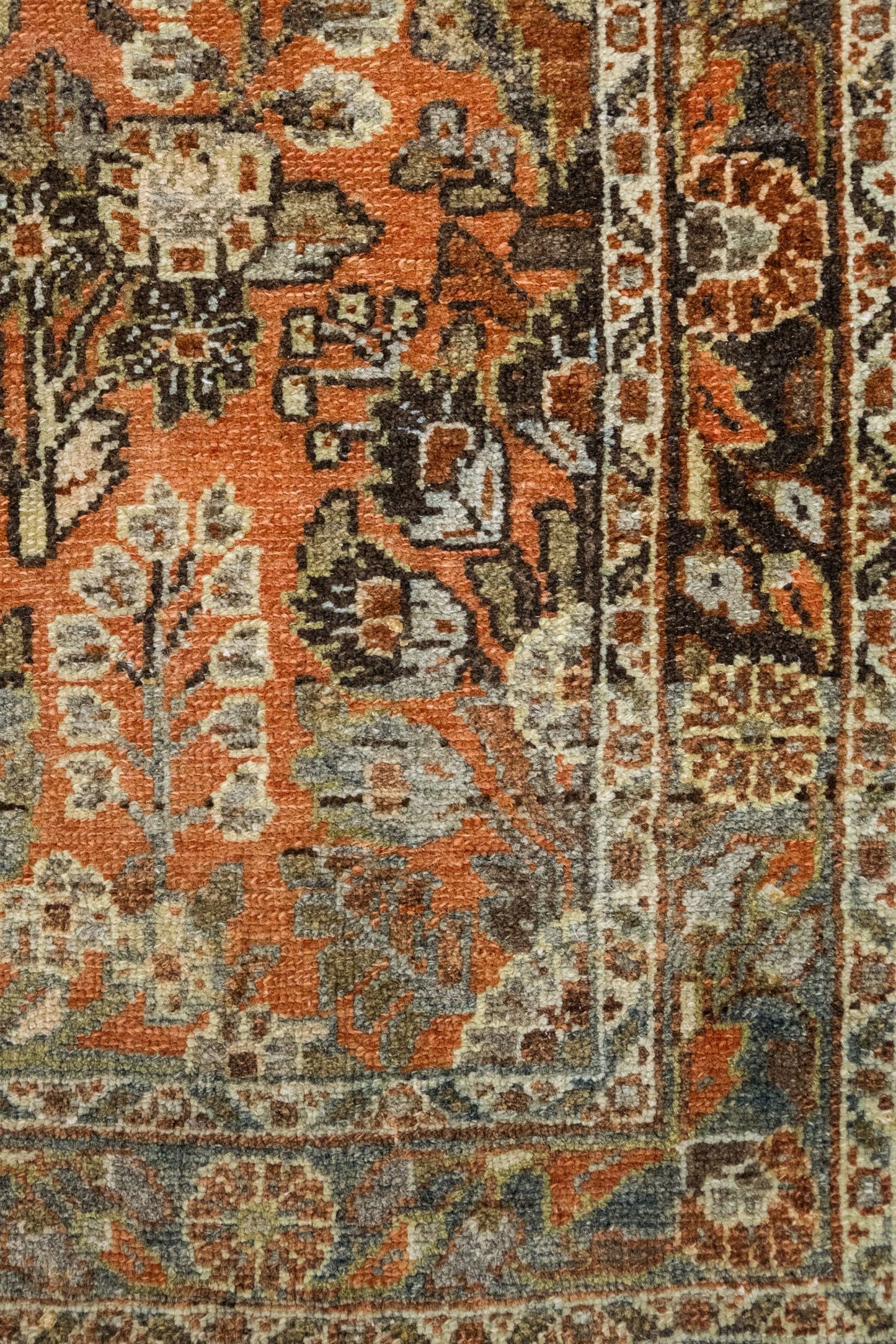 Vintage Lilihan Handwoven Traditional Rug, J86539