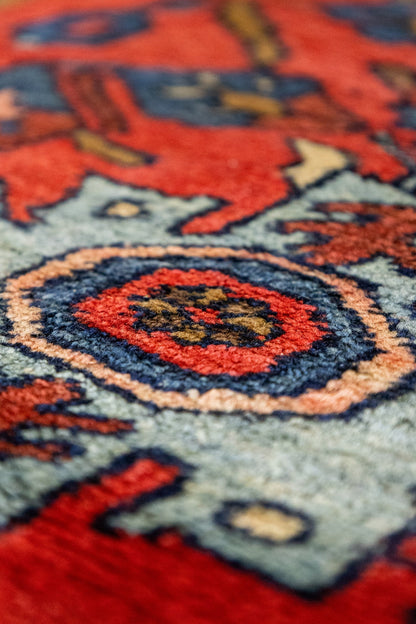 Antique Lilihan Handwoven Traditional Rug, J87195