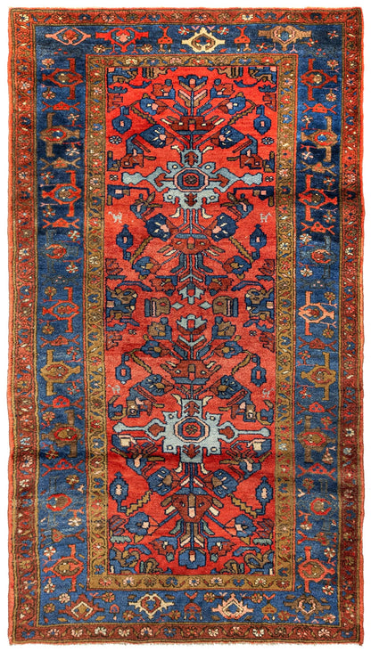 Antique Lilihan Handwoven Traditional Rug
