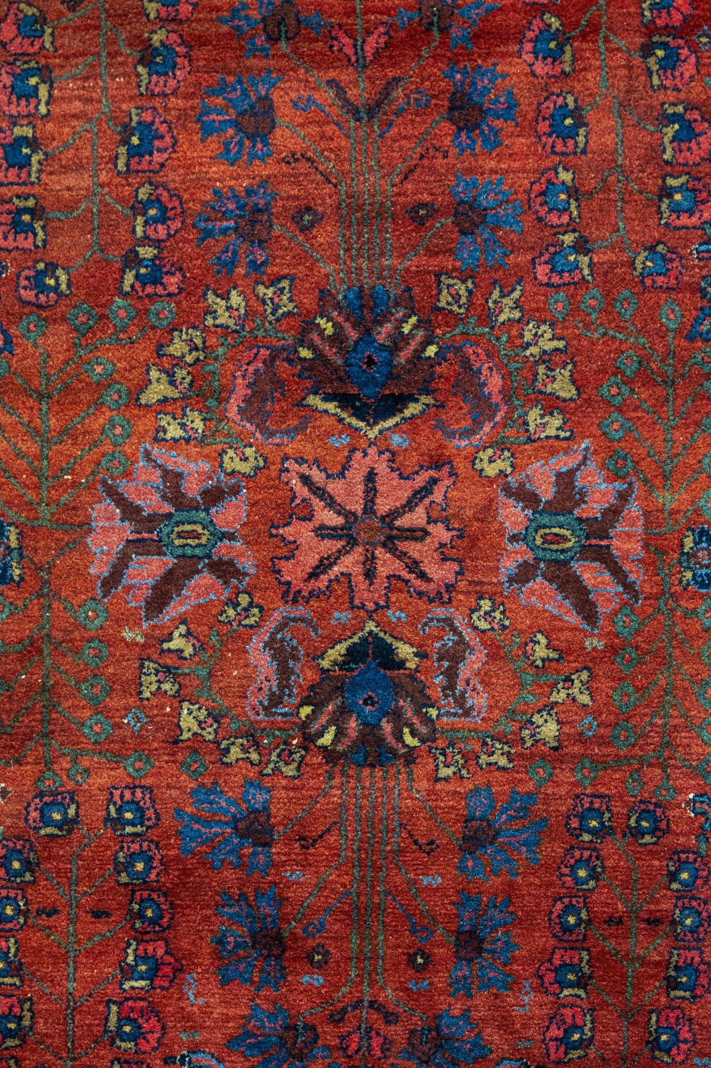 Antique Lilihan Handwoven Traditional Rug, J87301