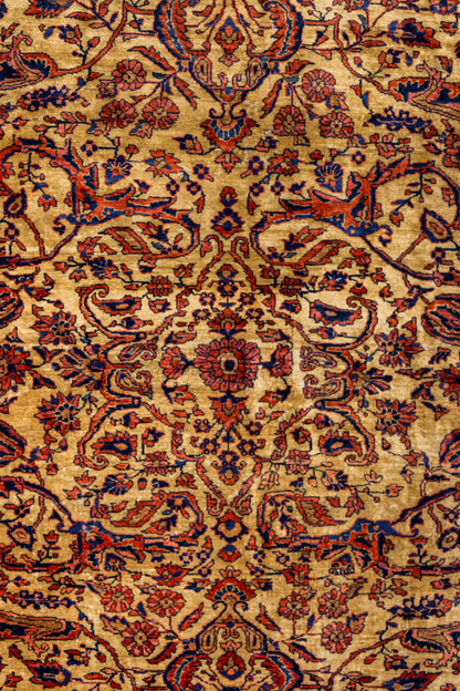 Antique Lilihan Handwoven Traditional Rug, J88685