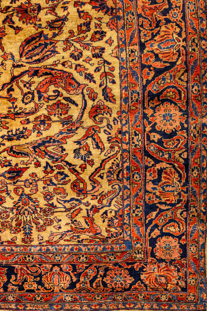 Antique Lilihan Handwoven Traditional Rug, J88685