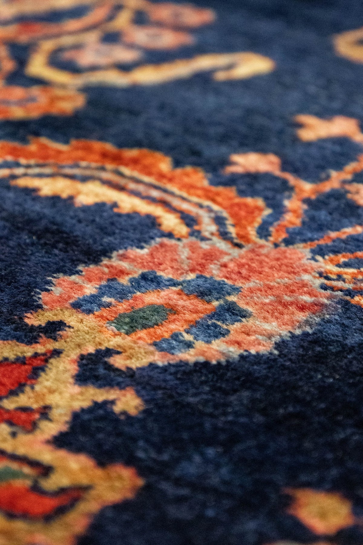 Antique Mahajaran Sarouk Handwoven Traditional Rug, J86757