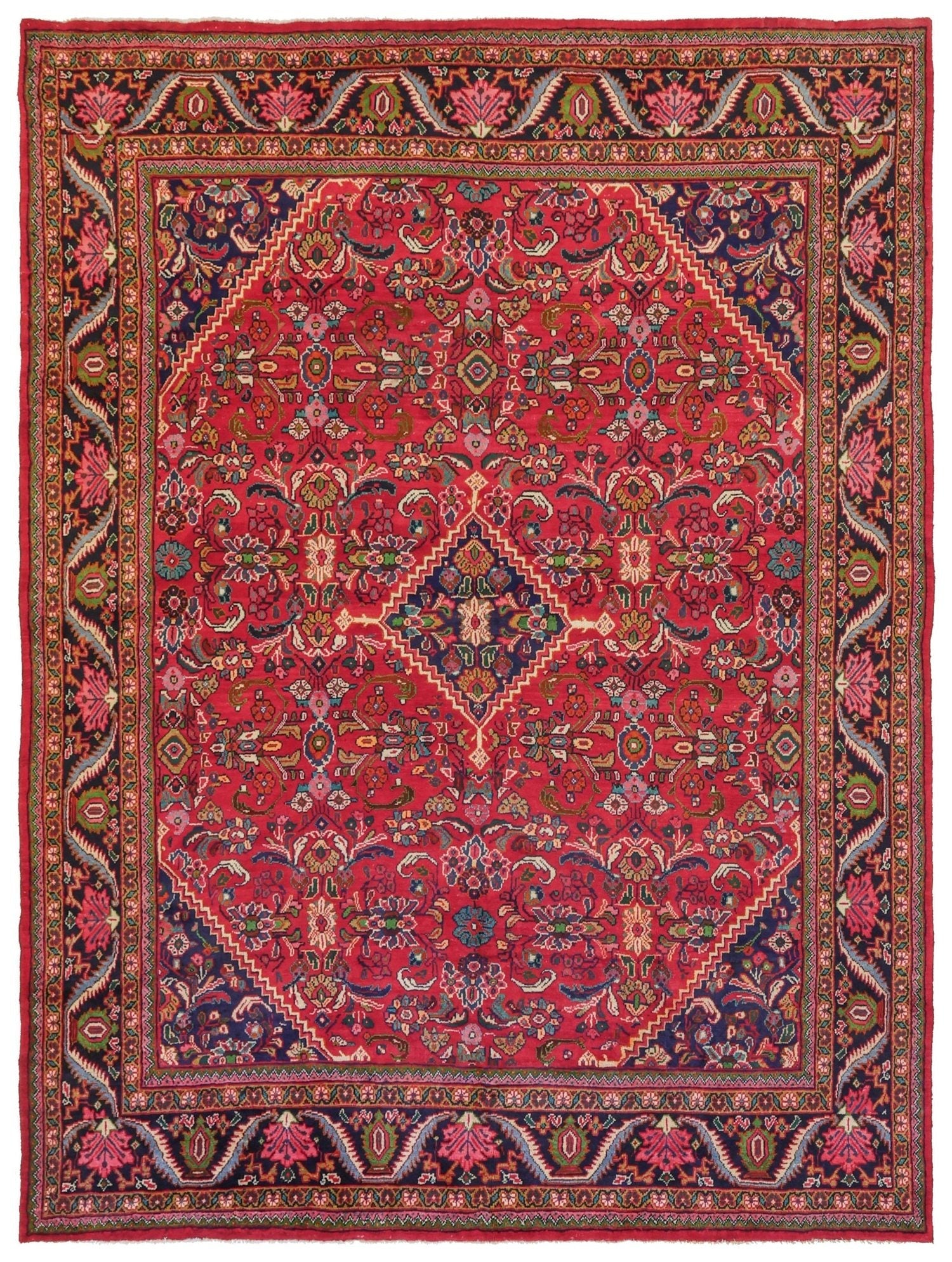 Vintage Mahal Handwoven Traditional Rug | Landry & Arcari