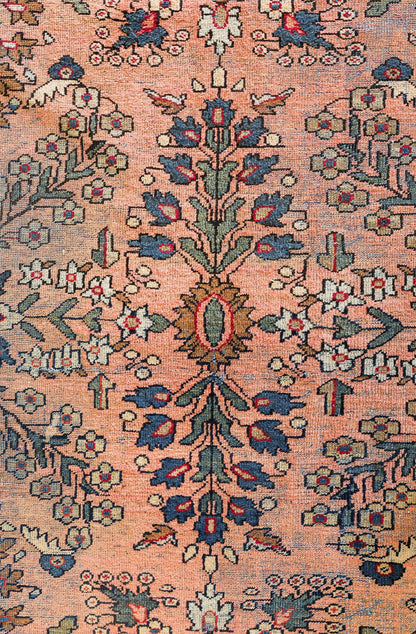 Vintage Mahal Handwoven Traditional Rug, 82505