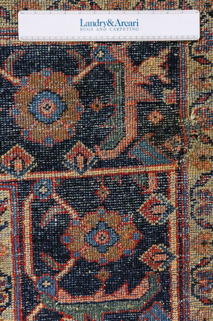 Vintage Mahal Handwoven Traditional Rug, 82505