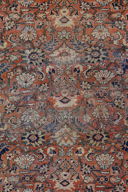 Vintage Mahal Handwoven Traditional Rug, J79421