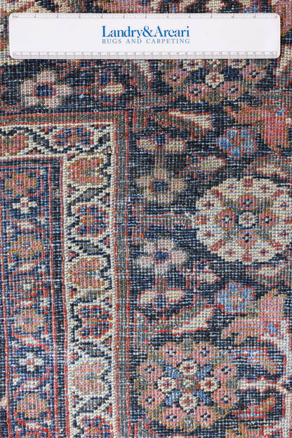 Vintage Mahal Handwoven Traditional Rug, J79421