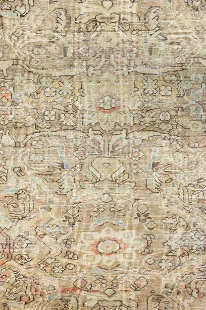 Vintage Mahal Handwoven Traditional Rug, J87234