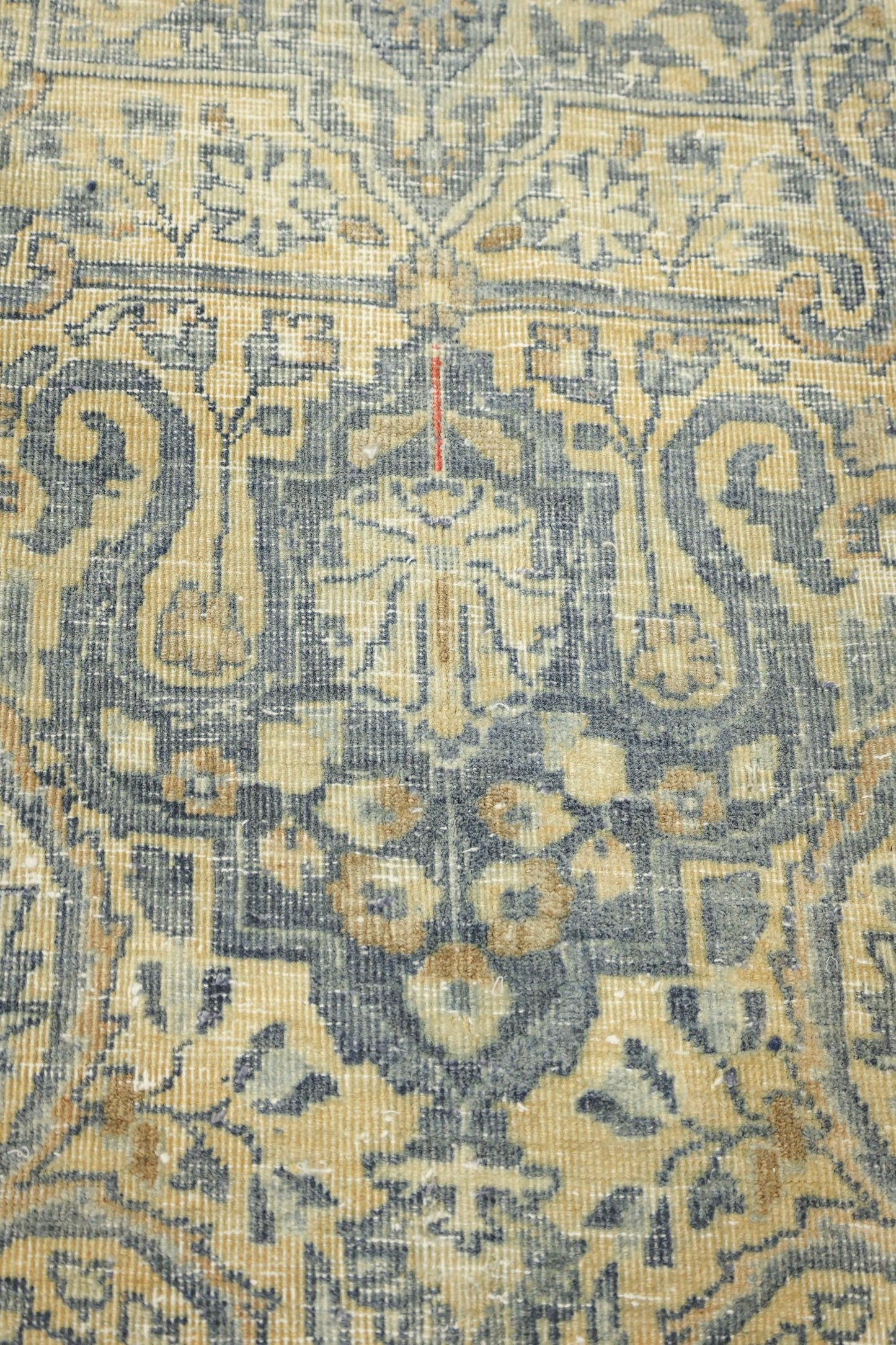 Vintage Mashad Handwoven Traditional Rug, J71810