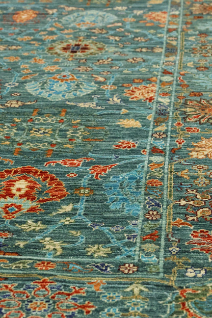 Moghul Handwoven TraditionalRug, J86013