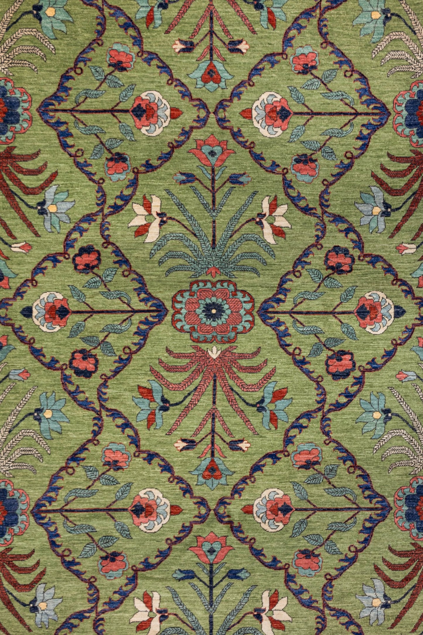 Moghul Handwoven Traditional Rug, J87121