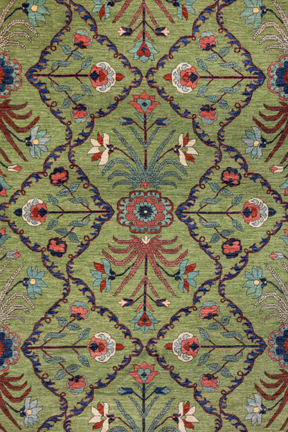 Moghul Handwoven Traditional Rug, J87121