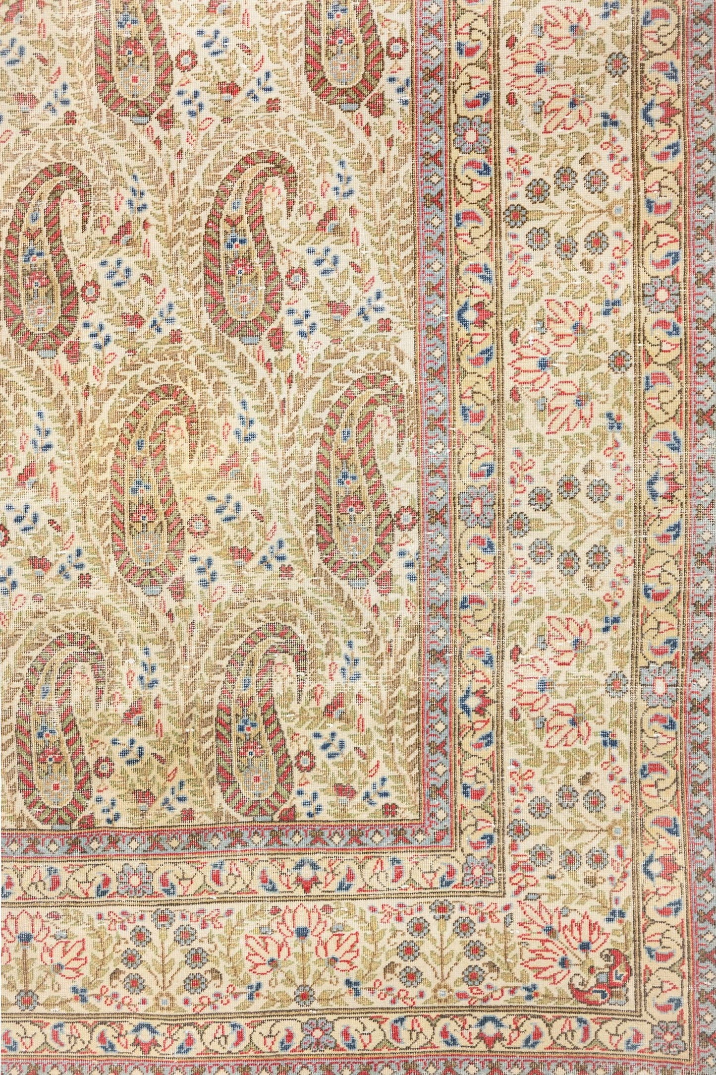 Vintage Moud Handwoven Traditional Rug, J73954