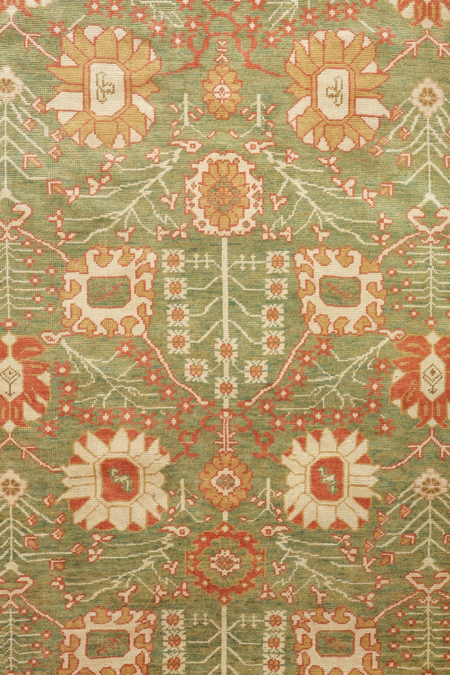 Oushak Handwoven Traditional Rug, 77536