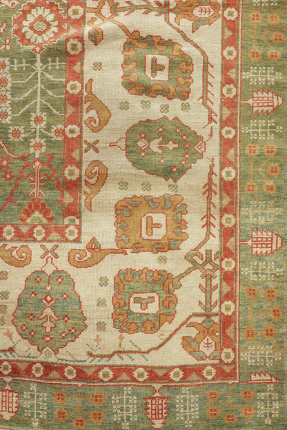 Oushak Handwoven Traditional Rug, 77536