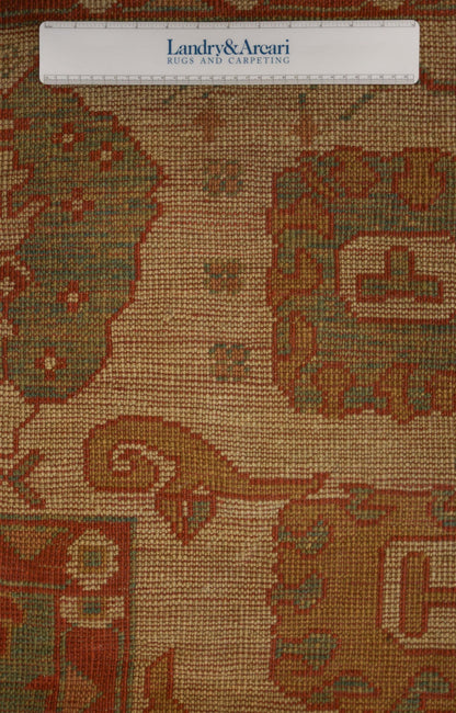 Oushak Handwoven Traditional Rug, 77536