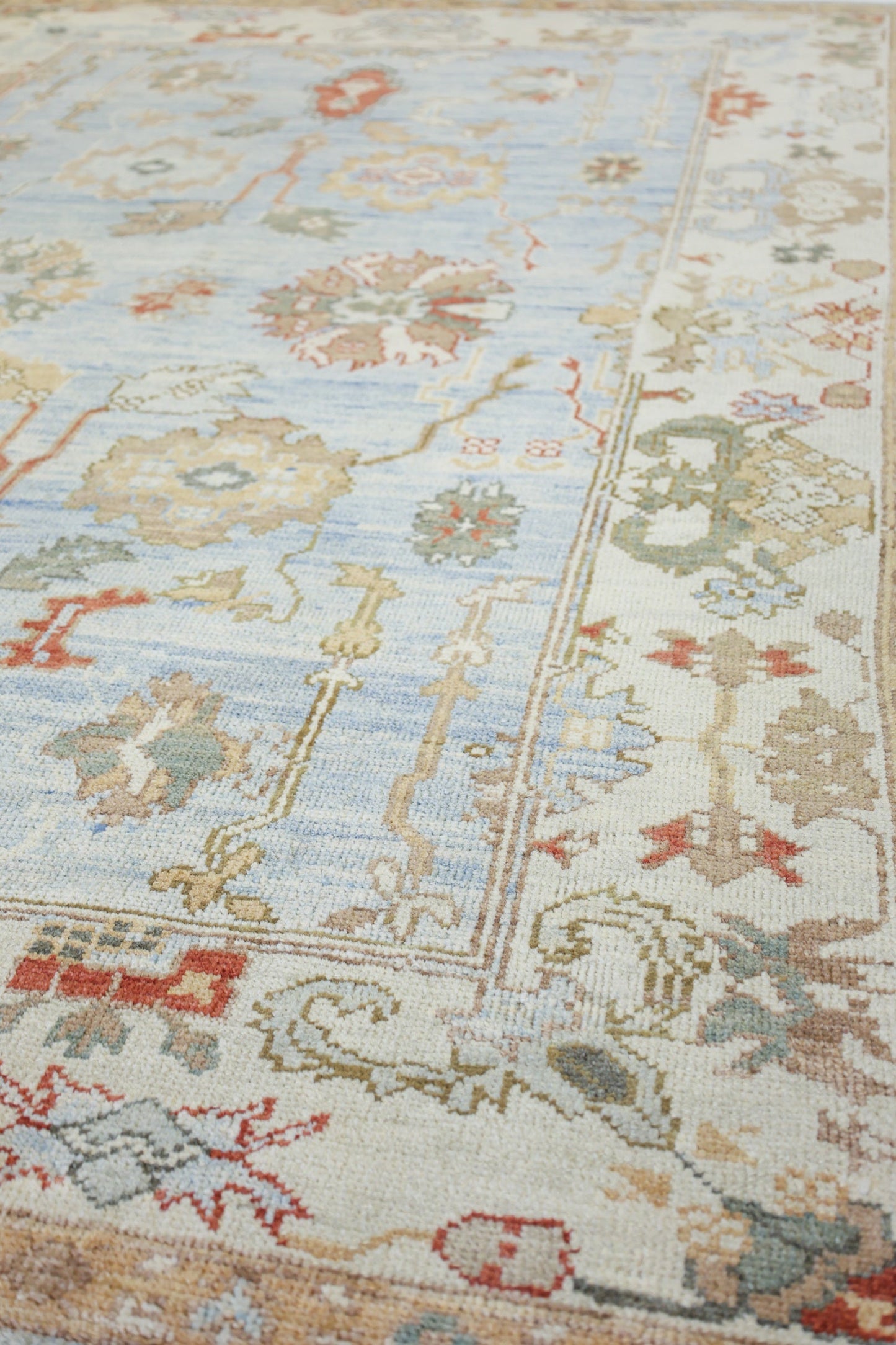 Oushak Handwoven Traditional Rug, 79200