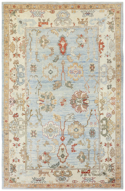 Oushak Handwoven Traditional Rug