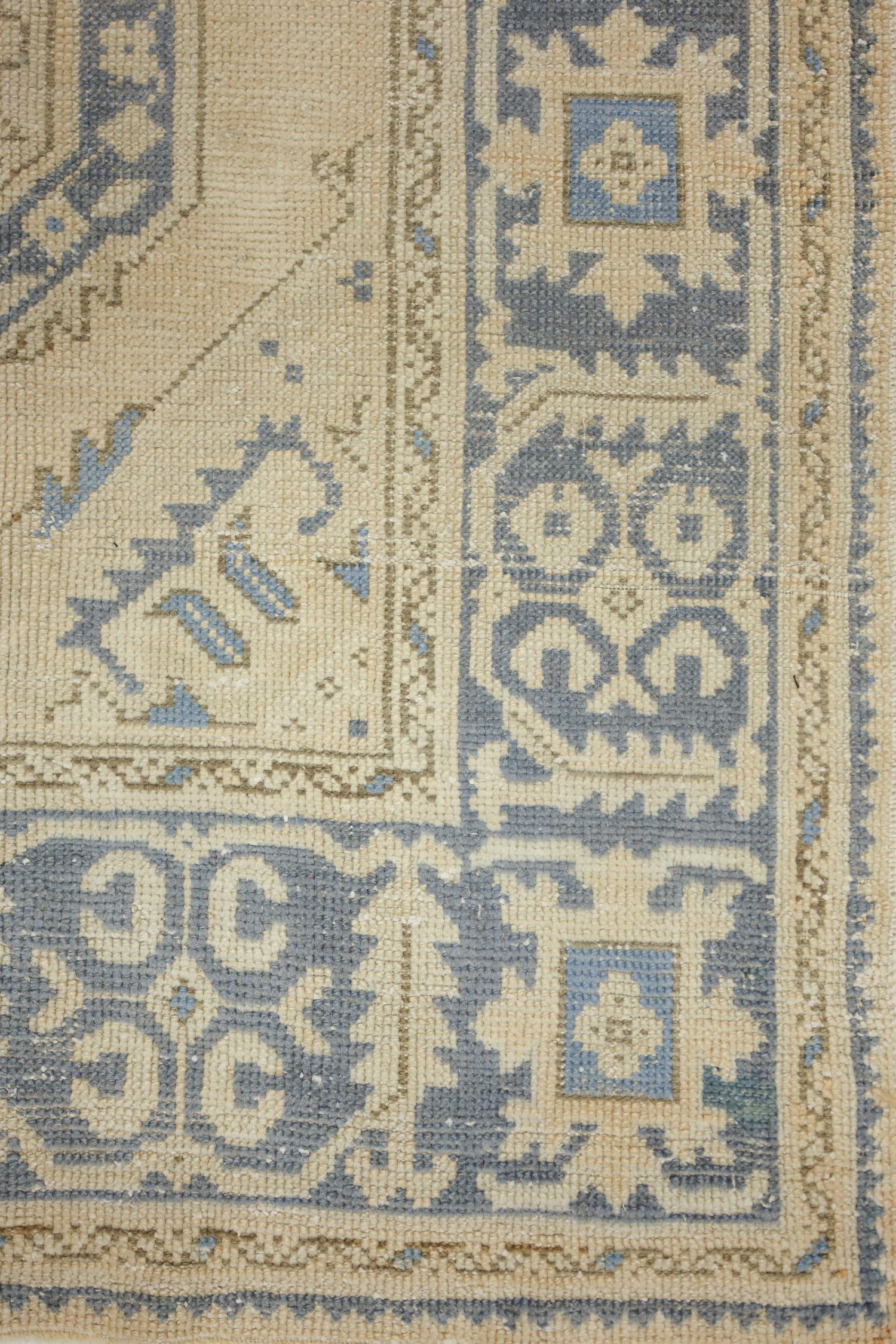 Vintage Oushak Handwoven Traditional Rug, J70963