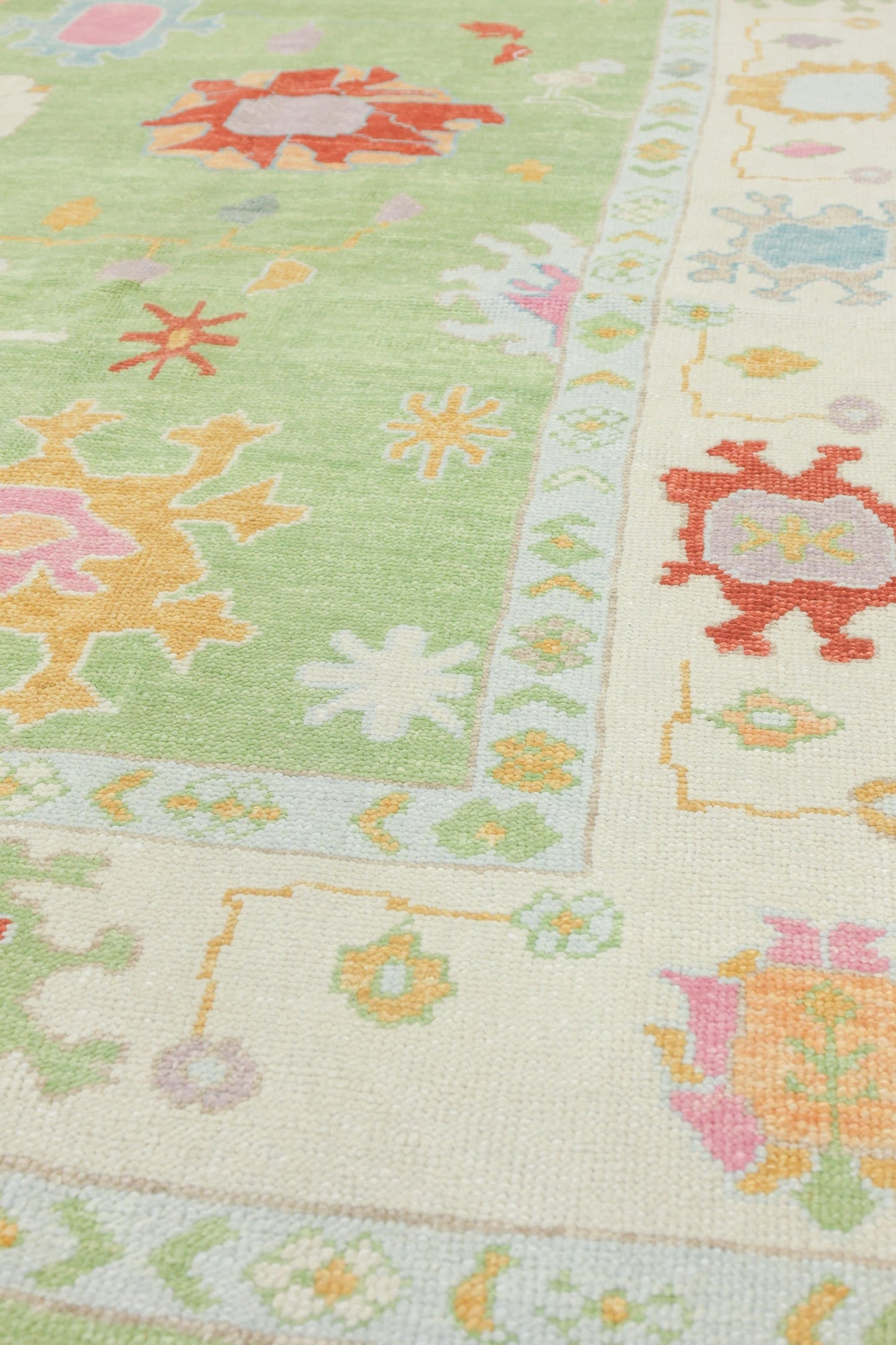 Oushak Handwoven Traditional Rug, J72412