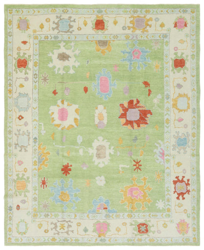 Oushak Handwoven Traditional Rug