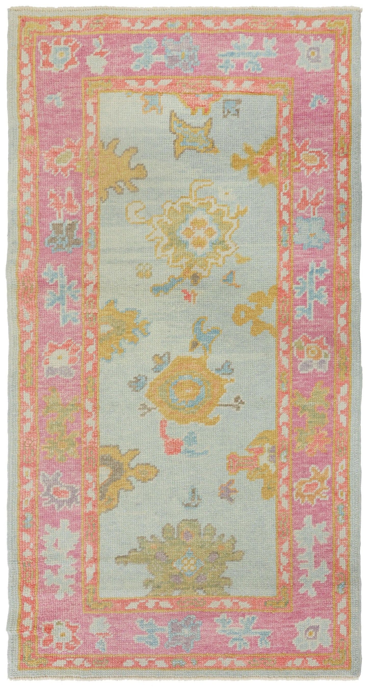 Oushak Handwoven Traditional Rug