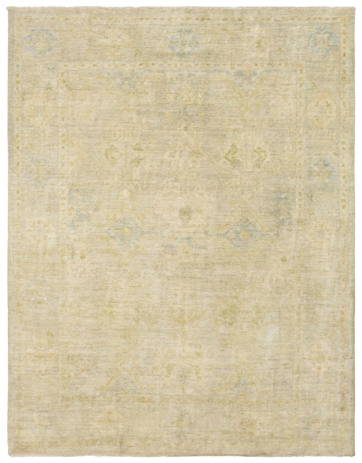 Oushak Handwoven Traditional Rug