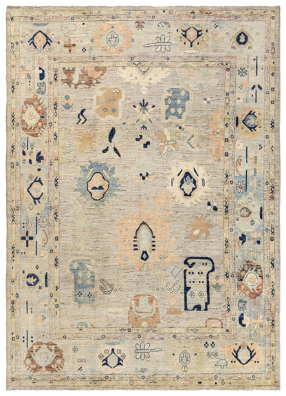 Oushak Handwoven Traditional Rug