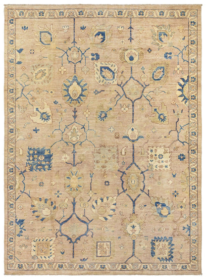 Oushak Handwoven Traditional Rug