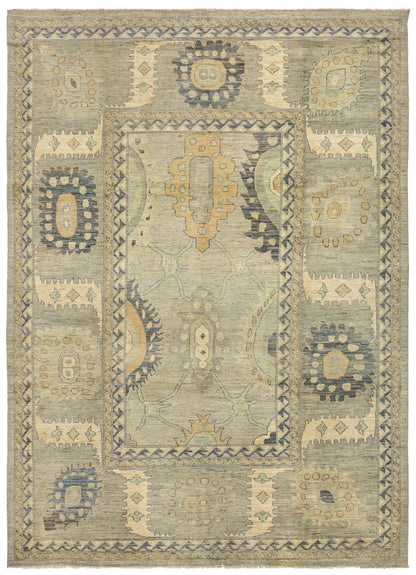 Oushak Handwoven Traditional Rug
