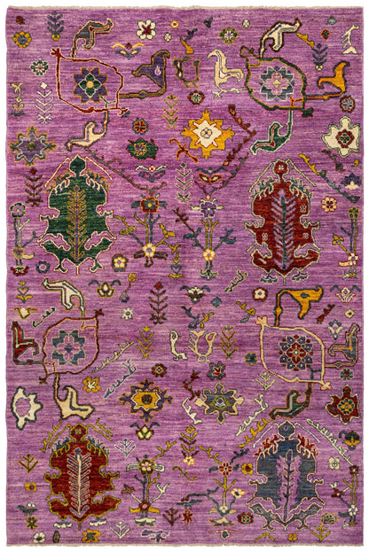 Oushak Handwoven Traditional Rug