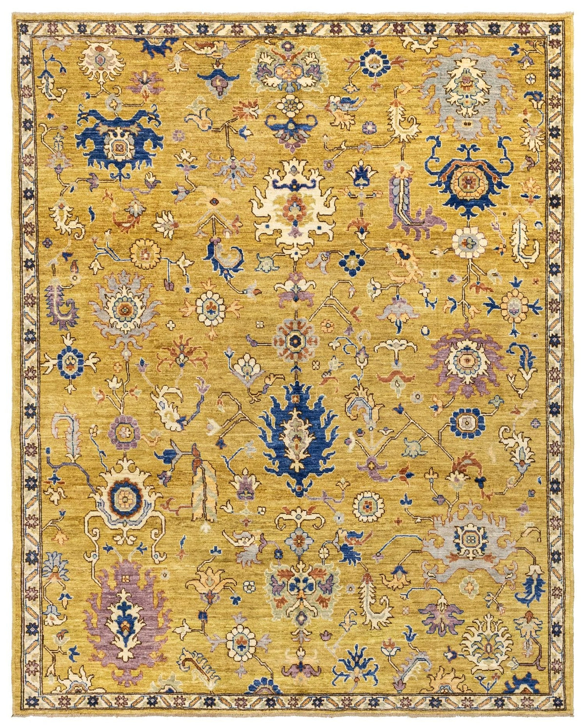 Oushak Handwoven Traditional Rug
