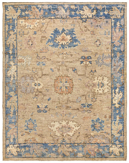 Oushak Handwoven Traditional Rug