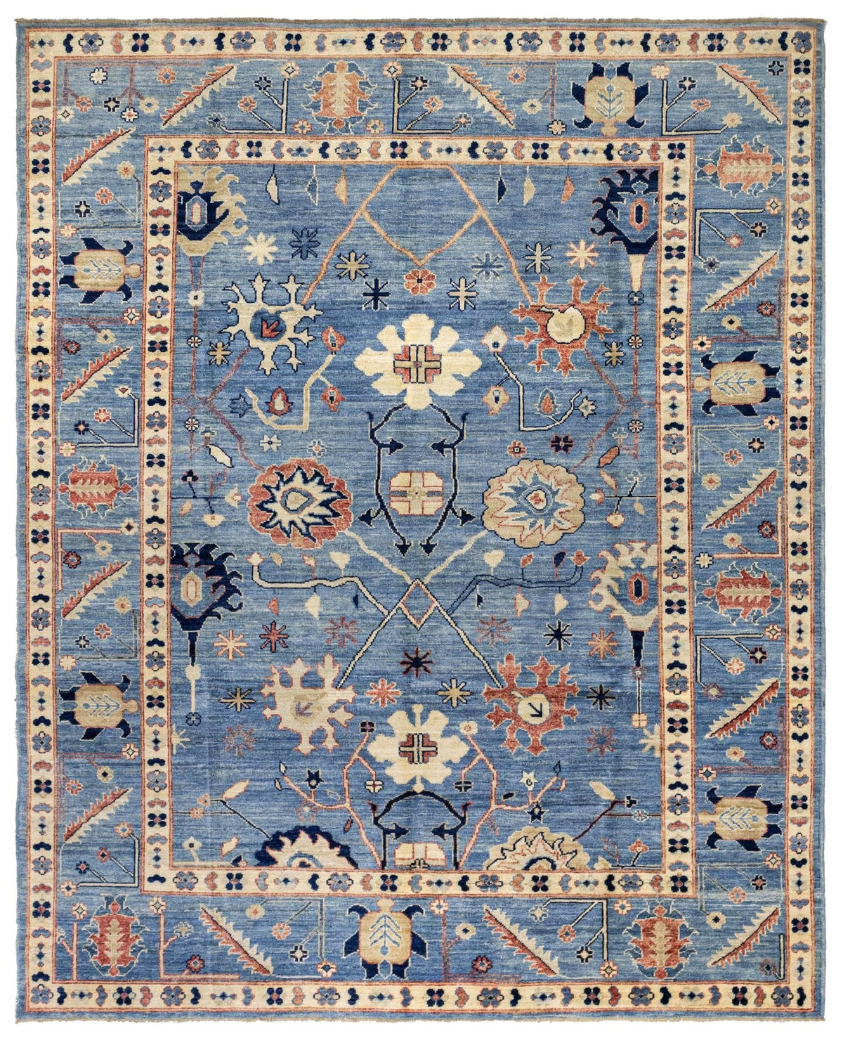 Oushak Handwoven Traditional Rug