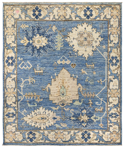 Oushak Handwoven Traditional Rug