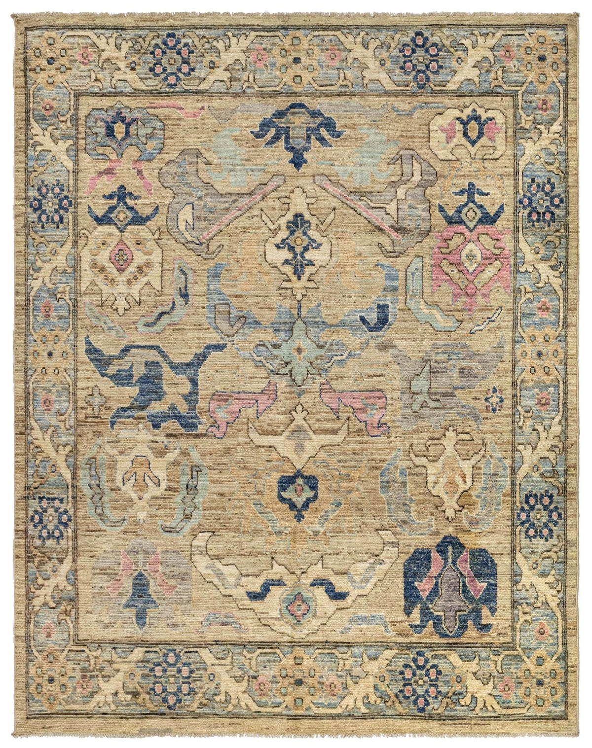 Oushak Handwoven Traditional Rug