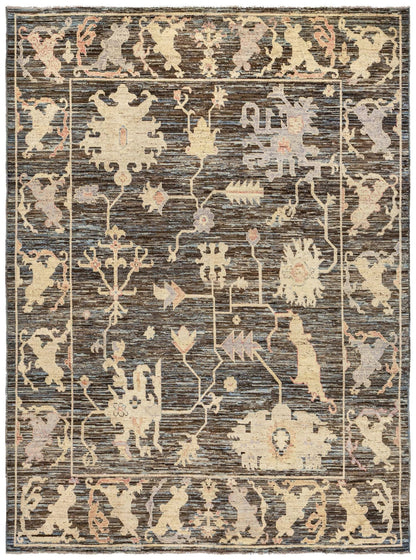Oushak Handwoven Traditional Rug