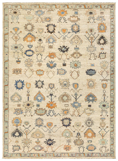 Oushak Handwoven Traditional Rug