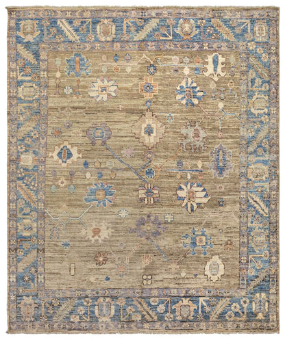 Oushak Handwoven Traditional Rug