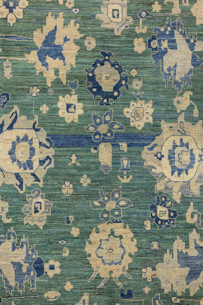 Oushak Handwoven Traditional Rug, J86829