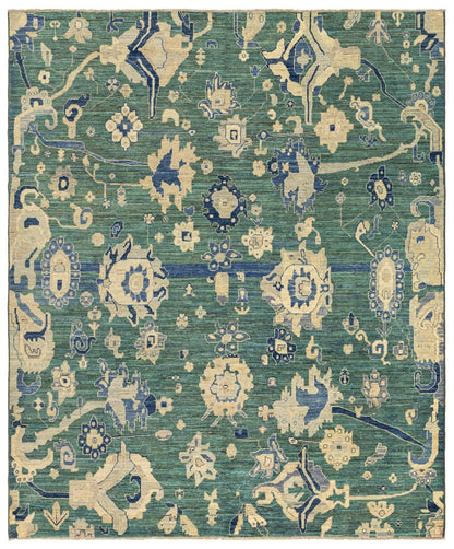 Oushak Handwoven Traditional Rug
